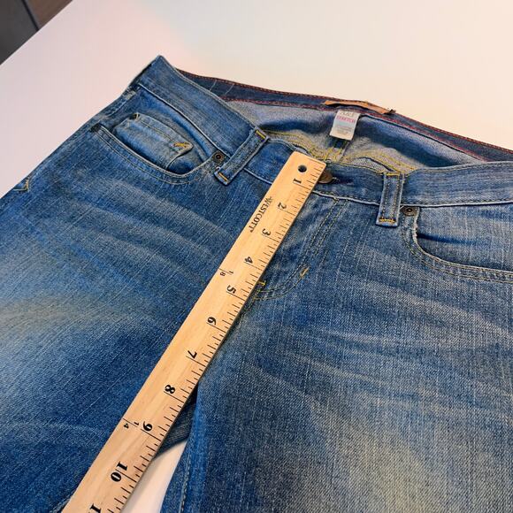 VTG Y2K Abercrombie & Fitch Stretch Mid Rise Bootcut Denim Jeans Size 4L - Picture 8 of 9